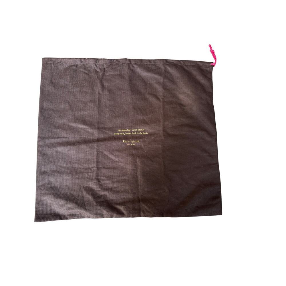 Kate Spade Women's Black Dust bag Size 17” x 19.5”